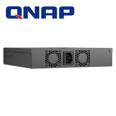 Switch administrable Capa 2 de media anchura para rack 8 puertos SFP de 10GbE 8 puertos RJ45 de 10GbE QNAP QSW-M3216R-8S8T-US