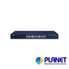 Switch no administrable 24 puertos 10/100 Mbps 24 puertos RJ45 10/100 Mbps rackeable PLANET FNSW-2401