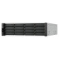 QNAP ES1686dc R2 NAS Bastidor (3U) Intel® Xeon® D D-2142IT 48 GB DDR4 0 TB QNAP QES Negro, Gris