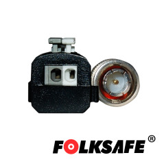Transceptor de video pasivo 1CH 1CH Tipo push-in Transmisión por UTP cat5e/6 FOLKSAFE FS-HDP4101C