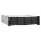 QNAP ES1686dc R2 NAS Bastidor (3U) Intel® Xeon® D D-2142IT 48 GB DDR4 0 TB QNAP QES Negro, Gris