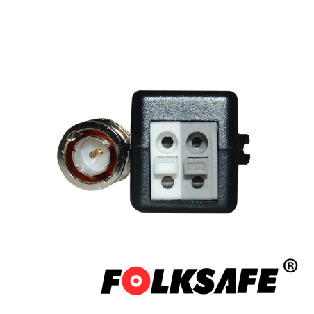 Transceptor de video pasivo transmisión por UTP CAT5E / 6 push-pin sin herramientas supresor de FOLKSAFE FS-HDP4100C