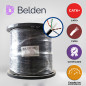 CABLE OSP UTP CAT6 BELDEN OSP6U 0101000 / EXTERIOR / NEGRO / 350MHZ / 4 PARES / 24 AWG / FORRO POLIETILENO / BOBINA / 1,000 PIES