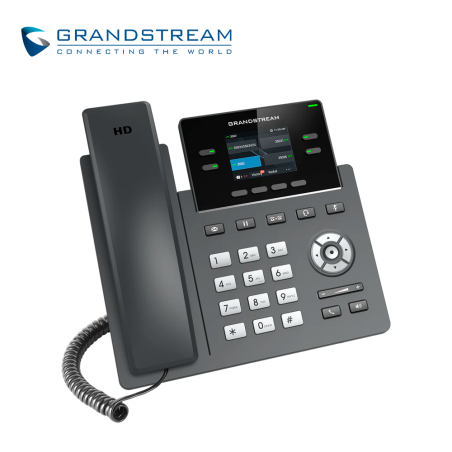Teléfono IP 2 cuentas SIP 4 líneas Pantalla color LCD TFT GRANDSTREAM GRP2612G