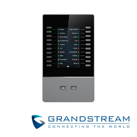Módulo de expansión para teléfono IP 20 botones programables Pantalla LCD TFT color 4.3 pulgadas Hasta 40 GRANDSTREAM GBX20
