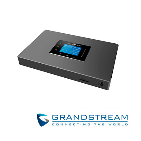 Conmutador IP PBX 500 usuarios 75 llamadas simultaneas 3 puertos Gigabit GRANDSTREAM UCM6301