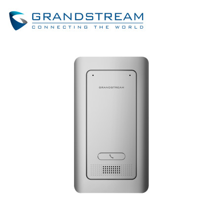 Audio-portero IP exterior Audio HD bidireccional Carcasa metálica IP66 IK10 GRANDSTREAM GDS3702