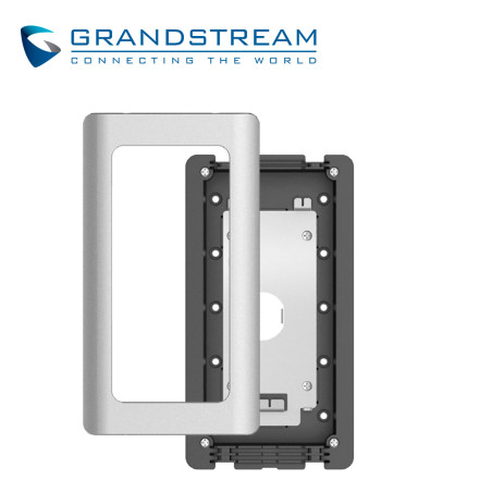 Kit de marco para montaje en muro empotrable Empotrable Para muro sólido y tabla roca Incluye GRANDSTREAM GDS37x0-INWALL