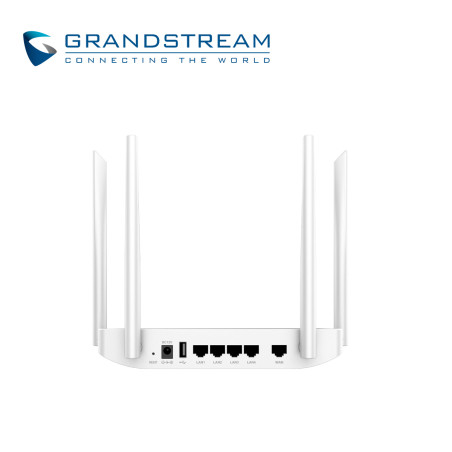 Router WiFi doble banda Grandstream GWN7052F — 1 SFP Gigabit y 4 Puertos Gigabit