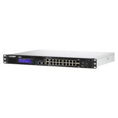 QNAP QGD-1602-C3758-16G dispositivo de redes Gestionado L2 2.5G Ethernet (100 1000 2500) Negro, Gris