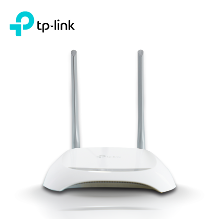 Router inalámbrico Wireless N 300Mbps 1 puerto WAN 10/100 Mbps 4 puertos LAN 10/100 Mbps TP-LINK TL-WR840N