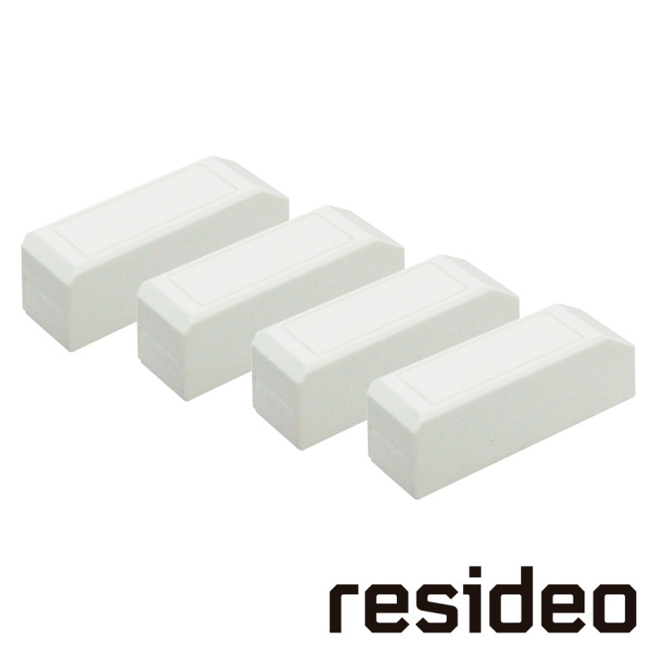 PAQUETE DE 4 IMANES RESIDEO 5899 COLOR BLANCO/ MEDIDAS .64 x.64 x 2.54CM/ COMPATIBLE CON LOS TRANSMISORES RESIDEO MODELO 5816 PA
