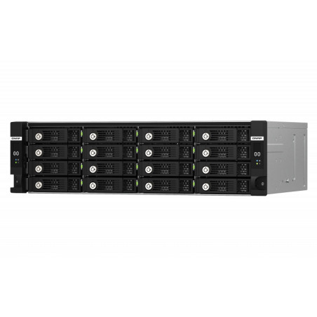 QNAP TL-R1620Sdc Cubierta de disco duro SSD Negro 2.5 3.5"
