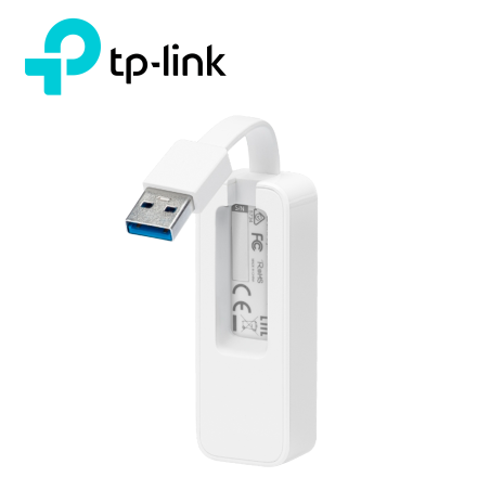 Adaptador USB 3.0 a Ethernet Gigabit USB 3.0 Gigabit 10/100/1000 Mbps Plegable TP-LINK UE300