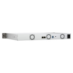 QNAP TS-433eU NAS Bastidor (1U) Cortex-A Cortex-A55 4 GB 0 TB QNAP Turbo System Negro