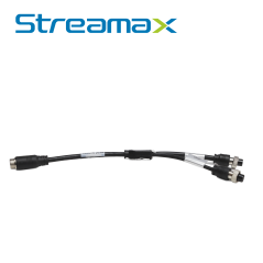 Cable adaptador de aviación 6 pines 0.2 metros conector hembra STREAMAX - MERIVA MAC0.2