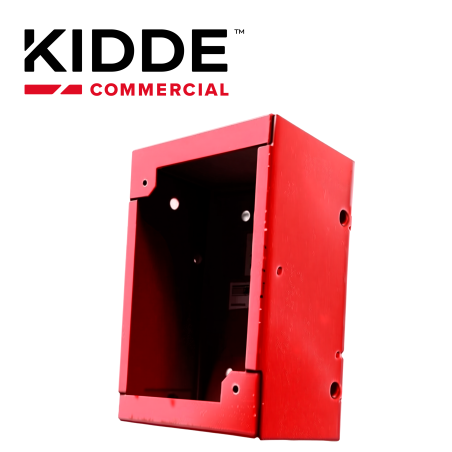 Caja posterior de montaje en superficie Caja de montaje en superficie para estaciones manuales doble acción no KIDDE K-276B-RSB