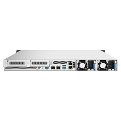 QNAP TS-h1090FU NAS Bastidor (1U) EPYC 7302P 256 GB DDR4 0 TB QuTS hero Negro, Gris