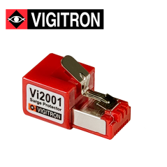 Protector contra sobretensiones para puertos Ethernet Protección para puertos Ethernet y PoE Ultracompacto tipo VIGITRON VI2001