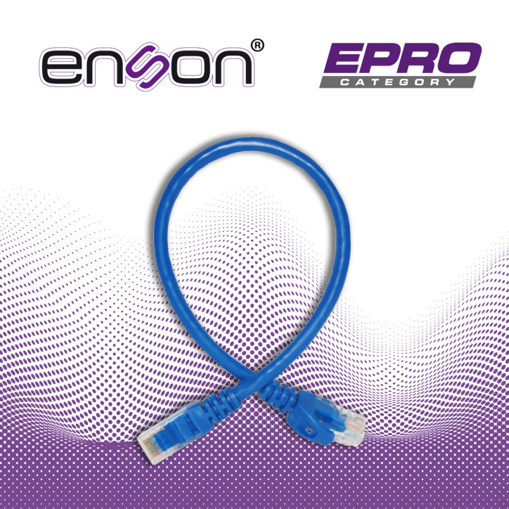 Patchcord UTP Cat6 Categoría 6 UTP 30 cm ENSON P6003L