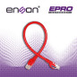 PATCHCORD UTP ENSON P6003R CAT6 30CM ROJO SERIE EPRO 100-II 100 POR CIENTO COBRE PARA MEJOR IDENTIFICACION DE SOLUCIONES EN RACK