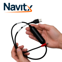 Programador para GPS por computadora compatible con NAV24 NAV27 conexión por USB compatible con OS WIN NAVITX NAV-PROGRAMER24