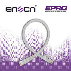 PATCHCORD UTP ENSON P6003G CAT6 30CM GRIS SERIE EPRO 100-II 100 POR CIENTO COBRE PARA MEJOR IDENTIFICACION DE SOLUCIONES EN RACK