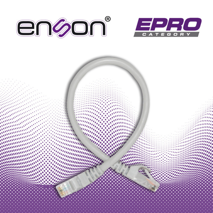 Patchcord UTP CAT6 UTP Categoría 6 30 cm ENSON P6003G