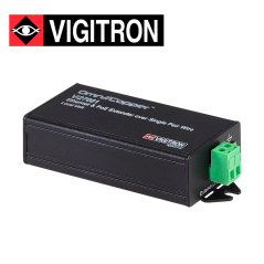 Receptor extensor Ethernet y PoE sobre un solo par de hilos RX Un solo par de hilos PoE AF AT 36W VIGITRON VI27001