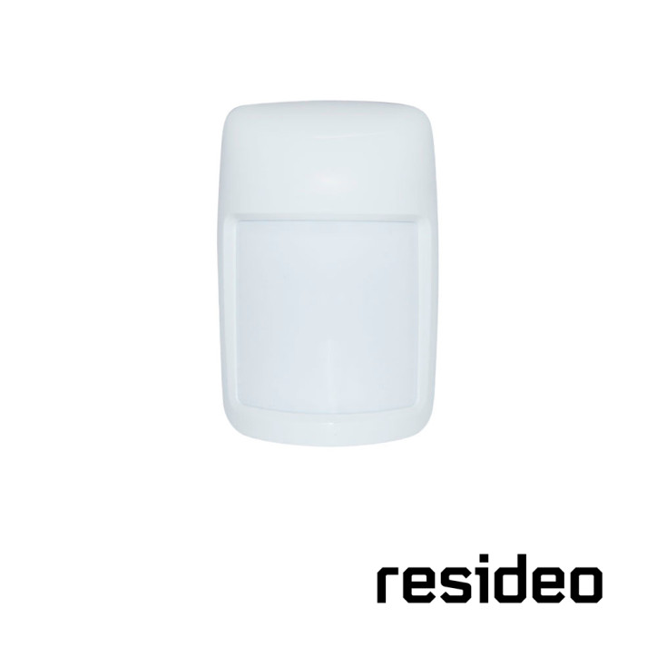 SENSOR DE MOVIMIENTO RESIDEO IS335T ANTIPET/ ALAMBRICO / INMUNIDAD A MASCOTAS DE MENOS DE 36KG/ COBERTURA DE DETECCION AMPLIA Y 