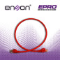 PATCHCORD UTP ENSON P6006R CAT6 60CM ROJO SERIE EPRO 100-II 100 POR CIENTO COBRE PARA MEJOR IDENTIFICACION DE SOLUCIONES EN RACK