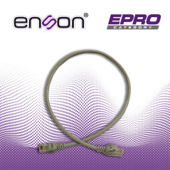 PATCHCORD UTP ENSON P6006G CAT6 60CM GRIS SERIE EPRO 100-II 100 POR CIENTO COBRE PARA MEJOR IDENTIFICACION DE SOLUCIONES EN RACK