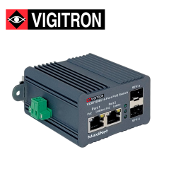 Switch PoE no administrable industrial No administrable L2 4 puertos VIGITRON VI30104U