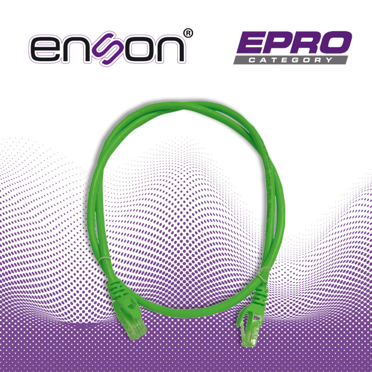 Patchcord UTP Cat6 Categoría 6 90 CMS 24 AWG ENSON P6009E