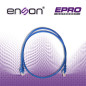 PATCHCORD UTP ENSON P6009L CAT6 90CM AZUL SERIE EPRO 100-II 100 POR CIENTO COBRE PARA MEJOR IDENTIFICACION DE SOLUCIONES EN RACK