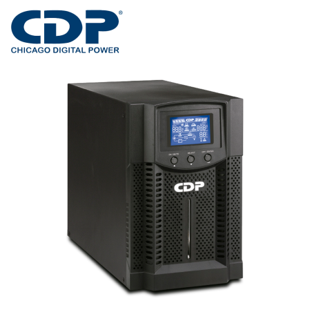 No-Break UPS Online tipo torre 1000 VA 900 W Doble conversión Factor de potencia 0.9 CDP UPO11-1