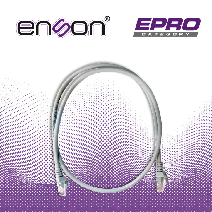 Patchcord UTP Cat6 Categoría 6 90 CMS Conductor tipo solido ENSON P6009G