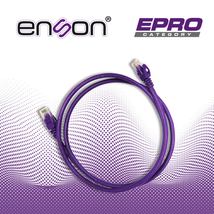 Patchcord UTP Cat6 Categoría 6 UTP 120 CMS ENSON P6012P Patchcord UTP Cat6 Categoría 6 UTP 120 CMS ENSON P6012P