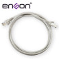ENSON P5E15 Patchcord UTP Cat5e 1.5m Gris Conector PVC Redes 10100