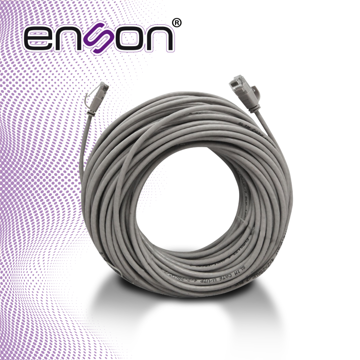 Cable prearmado UTP CAT6 18 mts CAT6 prearmado ENSON ENS-IP18CAT6 Cable prearmado UTP CAT6 18 mts CAT6 prearmado ENSON ENS-IP18CAT6