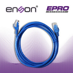 PATCHCORD UTP ENSON P6A021L CAT6A 210CM AZUL SERIE EPRO 100-II 100 POR CIENTO COBRE PARA MEJOR IDENTIFICACION DE SOLUCIONES EN R