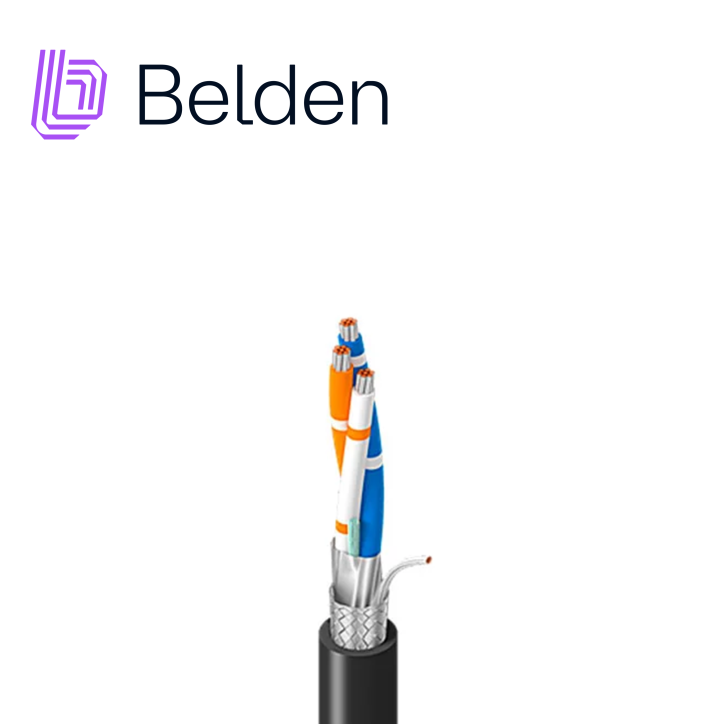 Cable RS-485 1 par 22 AWG multifilar BELDEN 3106A 0101000
