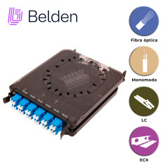 Módulo cassette BELDEN FCSX12LDFS 24-Fibras 12 puertos LC Duplex