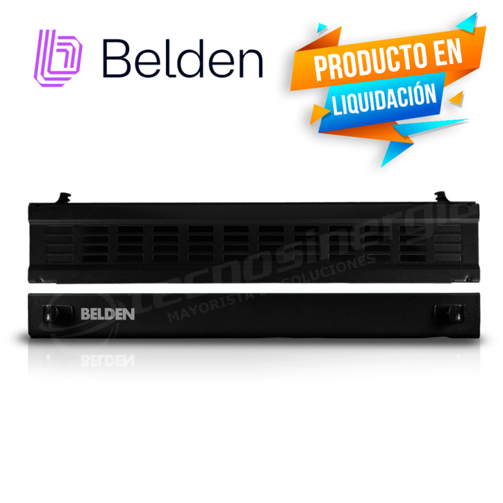 Charola de Fibra Óptica alta densidad p/4 adaptadores vacía BELDEN AX105563 Charola de Fibra Óptica alta densidad p/4 adaptadores vacía BELDEN AX105563