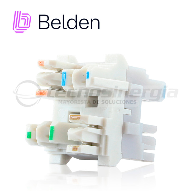 Bloque de conexión 4 pares IDC Cat 6A Cat 6A 10GX IDC BELDEN AX104139