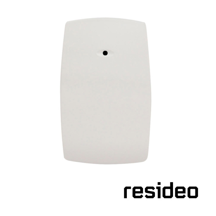 SENSOR DE ROTURA DE CRISTAL RESIDEO 5853 INALAMBRICO/ SENSIBILIDAD SELECCIONABLE/ DISEÑO ELEGANTE/ BATERIAS FACILMENTE REEMPLAZA