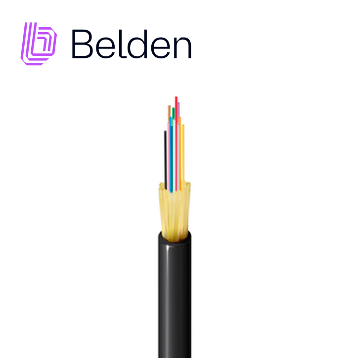 FIBRA OPTICA BELDEN FDSD012P9 / INTERIOR / EXTERIOR / NEGRO / OS2 / 12 HILOS / FORRO PVC / OFNR / PLENUM / BOBINA / 1,640 PIES 5