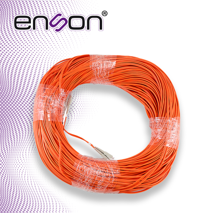 Cable de fibra óptica multimodo OM1 duplex Multimodo OM1 200 m Duplex 2 hilos ENSON FIBRA 60201O200 Cable de fibra óptica multimodo OM1 duplex Multimodo OM1 200 m Duplex 2 hilos ENSON FIBRA 60201O200