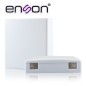 ENSON ENS-FOTB Caja Terminal de Fibra Óptica Roseta para 2 Acopladores SC / LC Uso Interior