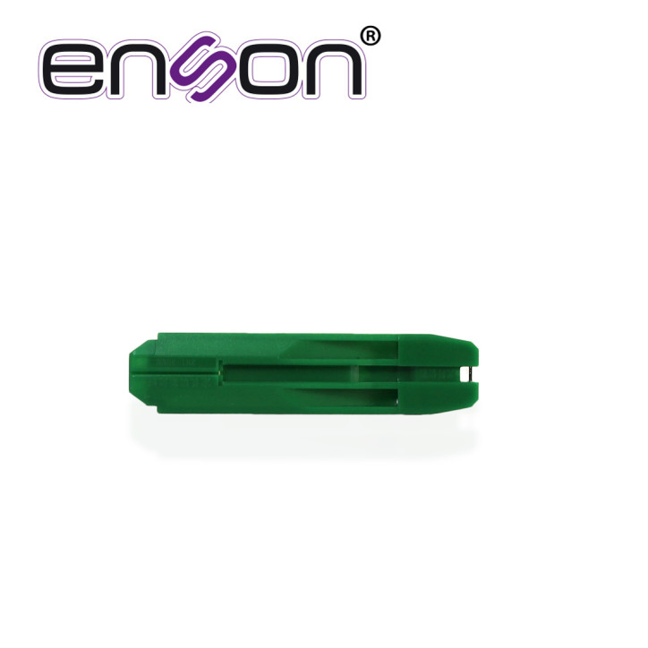 Base para medir corte de fibra optica para cable de fibra de 900 micras y 250 micras fix-length longitud 6 8 cm ENSON ENS-FLD2